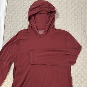 Banana Republic Red Pullover Hoodie
